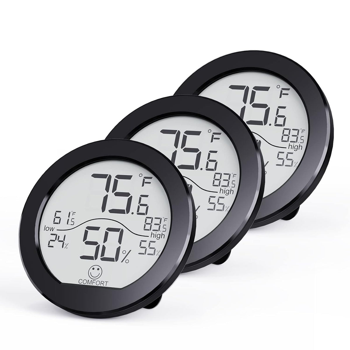 Indoor Digital Hygrometer Thermometer for Room Temperature Humidity Meter