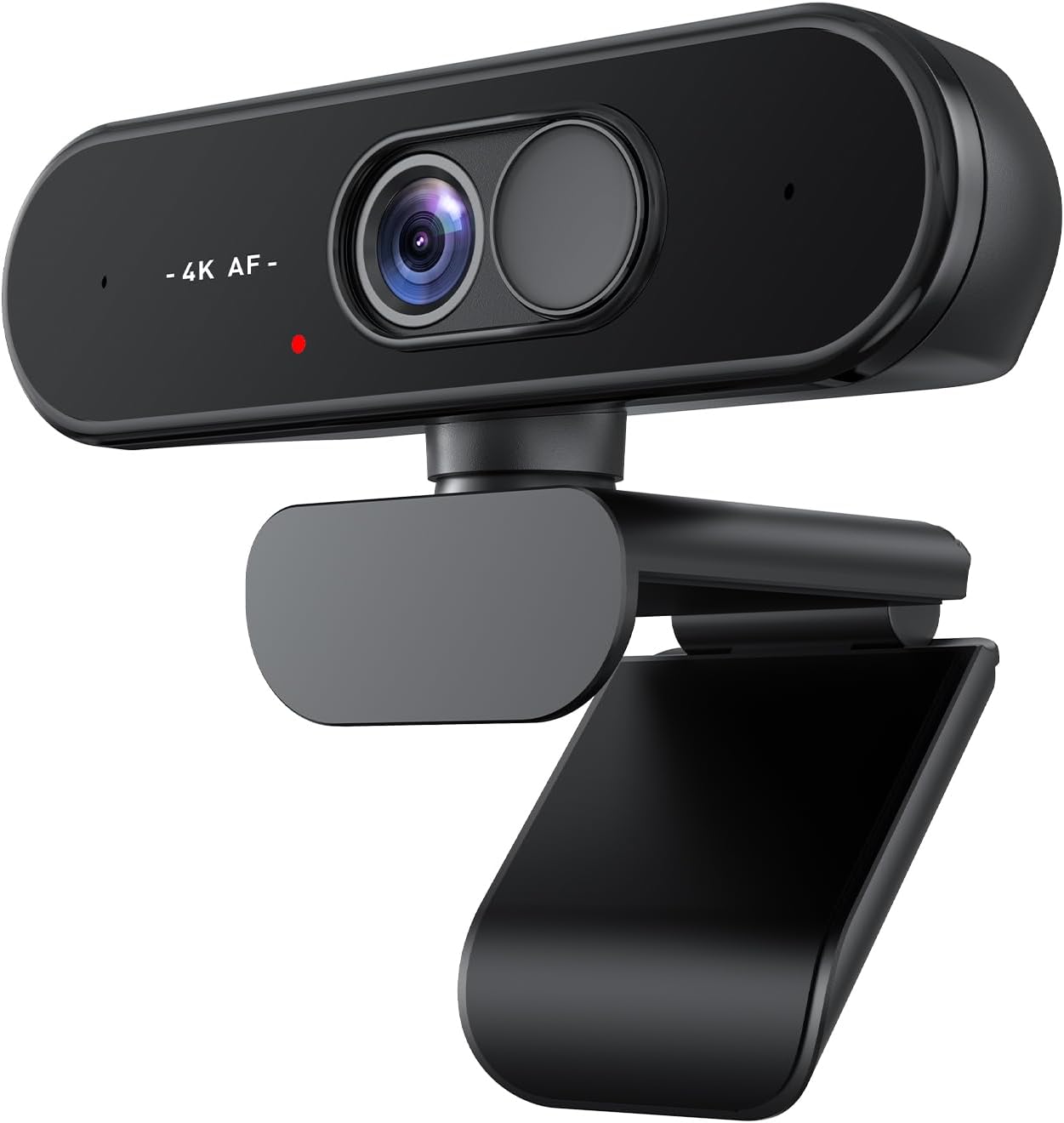 1080P Webcam with Mic, Privacy Cover, Mute Button for PC/Laptop | Dual privacy: mic mute button and lens cover; USB plug and play for Zoom, Teams, streaming and video calls
