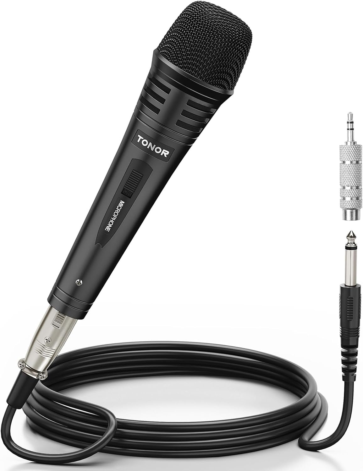 TONOR Professional Vocal Microphone for Singing, Dynamic Wired Karaoke Mic