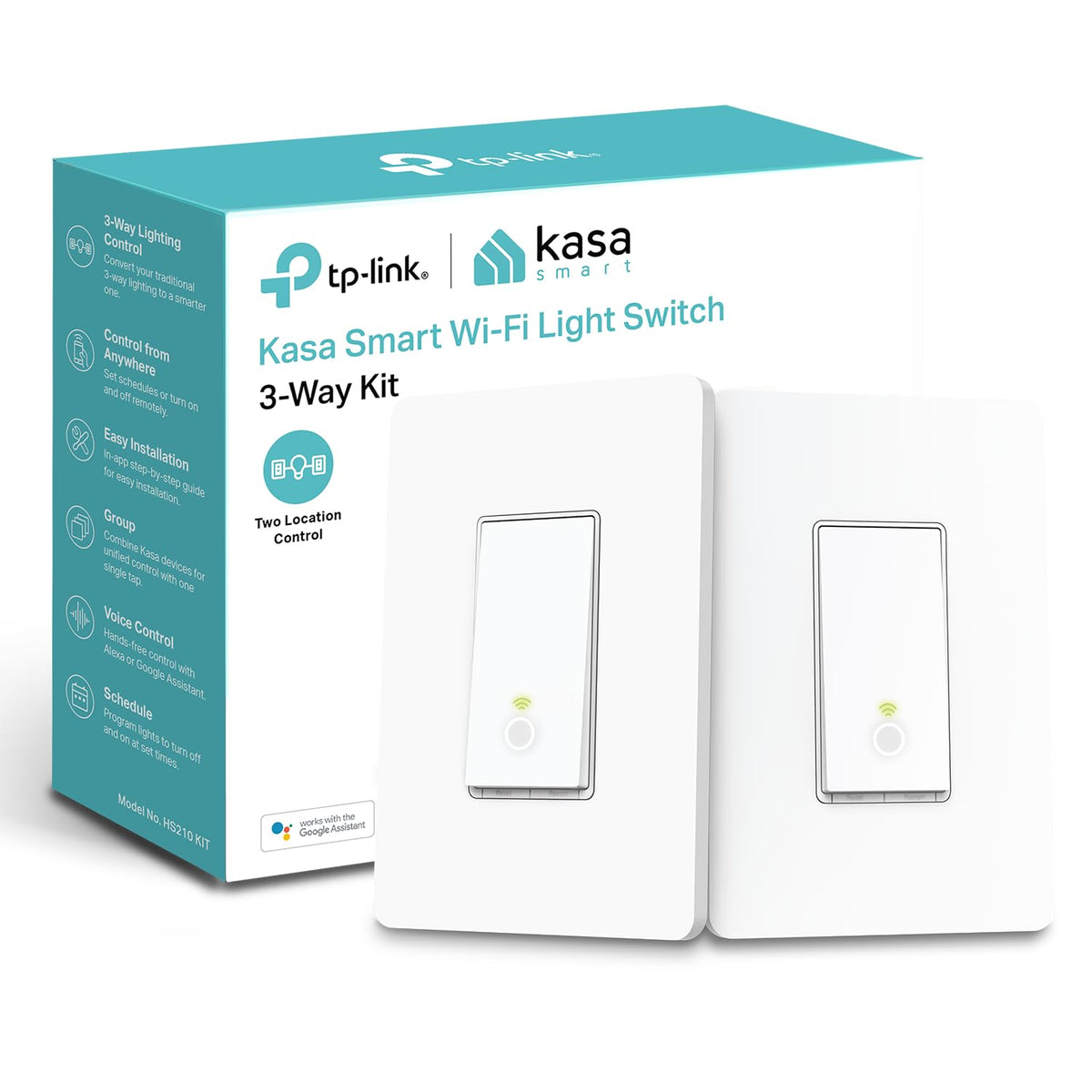 Kasa Smart 3 Way Switch, HS210, Need Neutral Wire