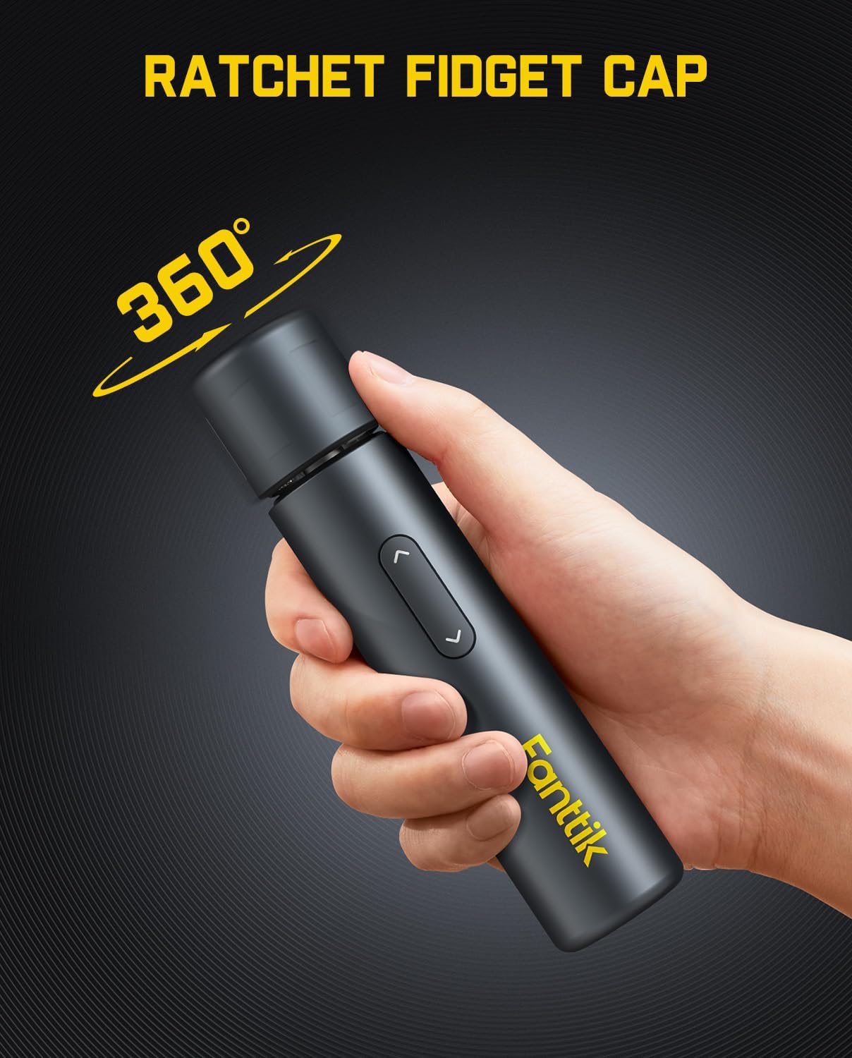 Fanttik S1 Capsule Cordless Screwdriver, Electric Screwdriver(Grey) | Max 5 N.m, 320 RPM Motor, 5 Pcs Double-Ended Bits, Compact Design, LED Light, 1/4''Hex, Idea Tool for Furniture, Appliances