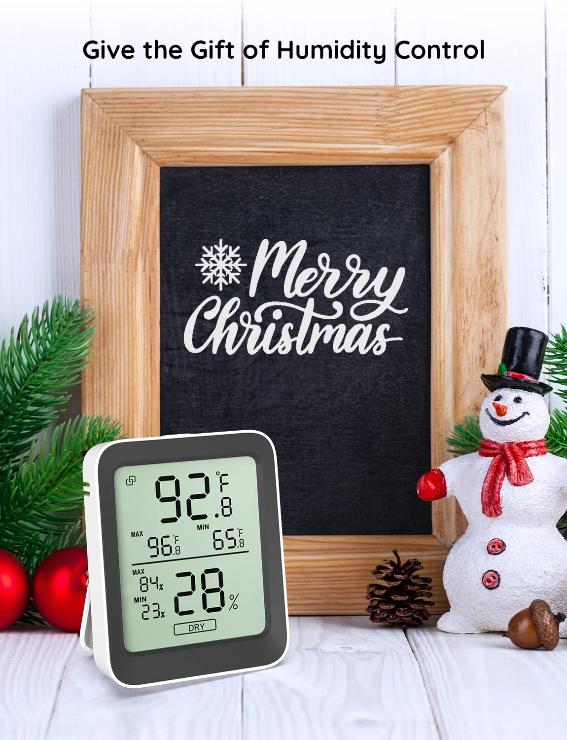 Govee Indoor Hygrometer Thermometer H5075 with Bluetooth App Control