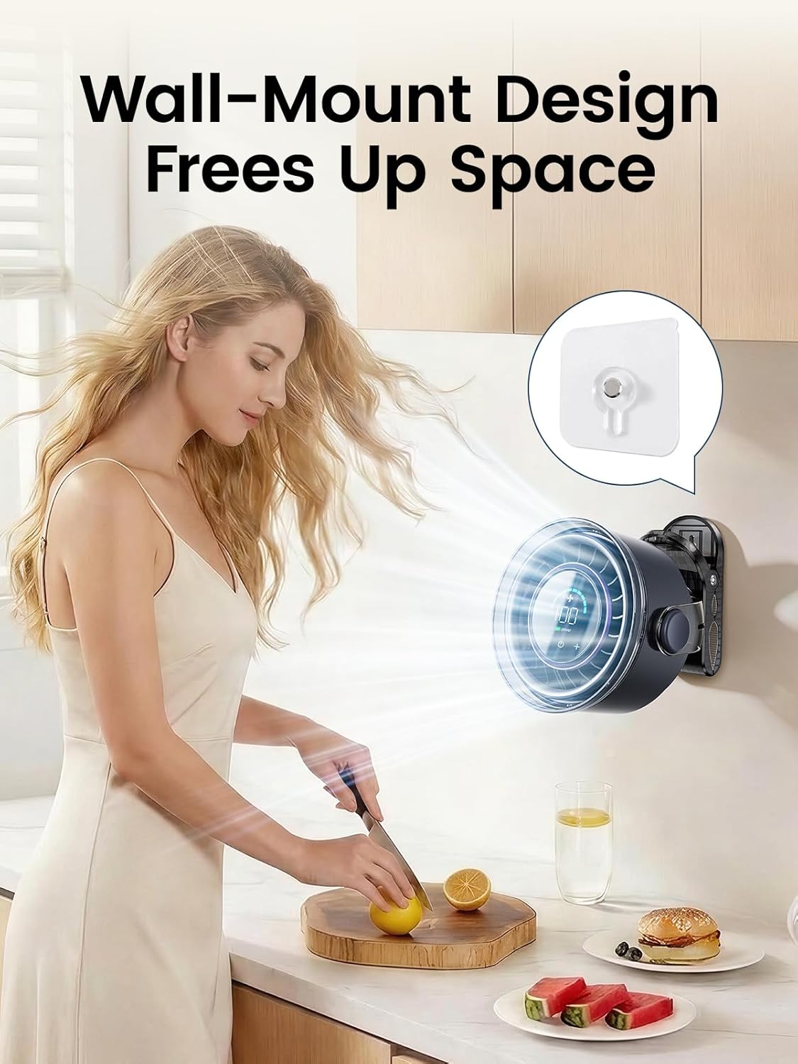 Clip on Fan, Rechargeable USB Fan with Sturdy Clamp, LED Display, 100 Speeds, 3000mAh Battery, 360° Rotation, 5.5 Inch Portable Fan for Stroller Bed Camping Treadmill Car Black