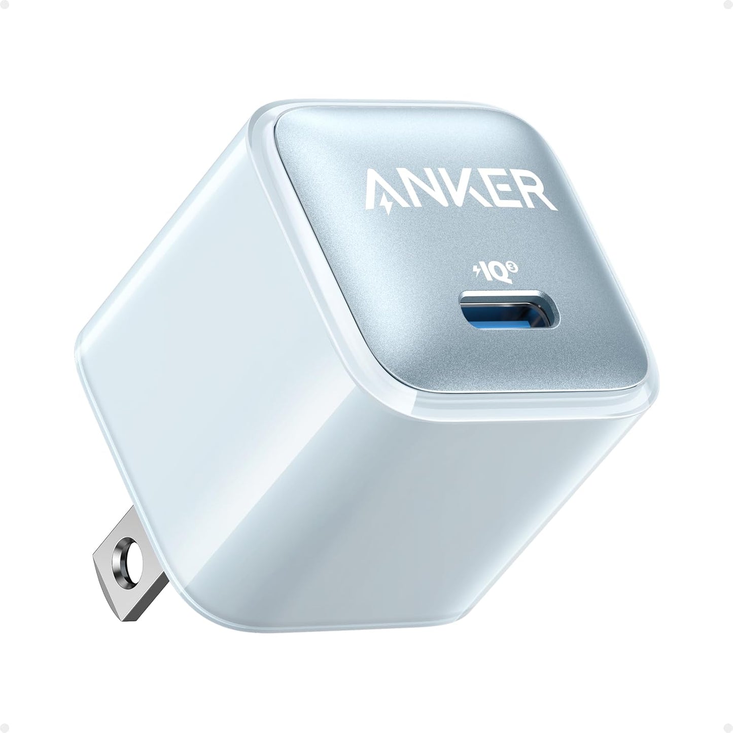 Anker USB C Charger Block 20W (Nano Pro), PIQ 3.0 Compact Fast Charger for iPhone 17/16/15/14/13 Series, Galaxy, Pixel 4/3, iPad (Cable Not Included) | For iPhone 17/16/15/14/13, Galaxy, Pixel 4/3, iPad and More Devices (Cable Not Included)