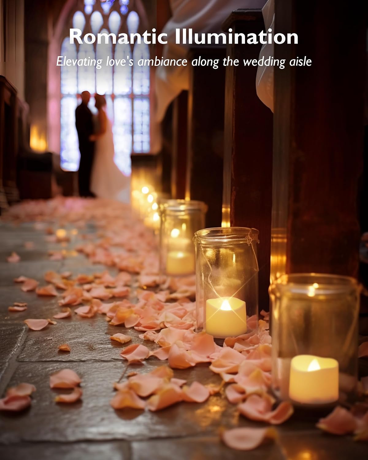 Homemory 12-Pack Remote Flameless LED Battery Tea Light Candles, 400+Hrs | 2/4/6/8H Timer Flickering Tealight Votives for Halloween Pumpkins, Christmas Decor, Weddings and Home Ambiance