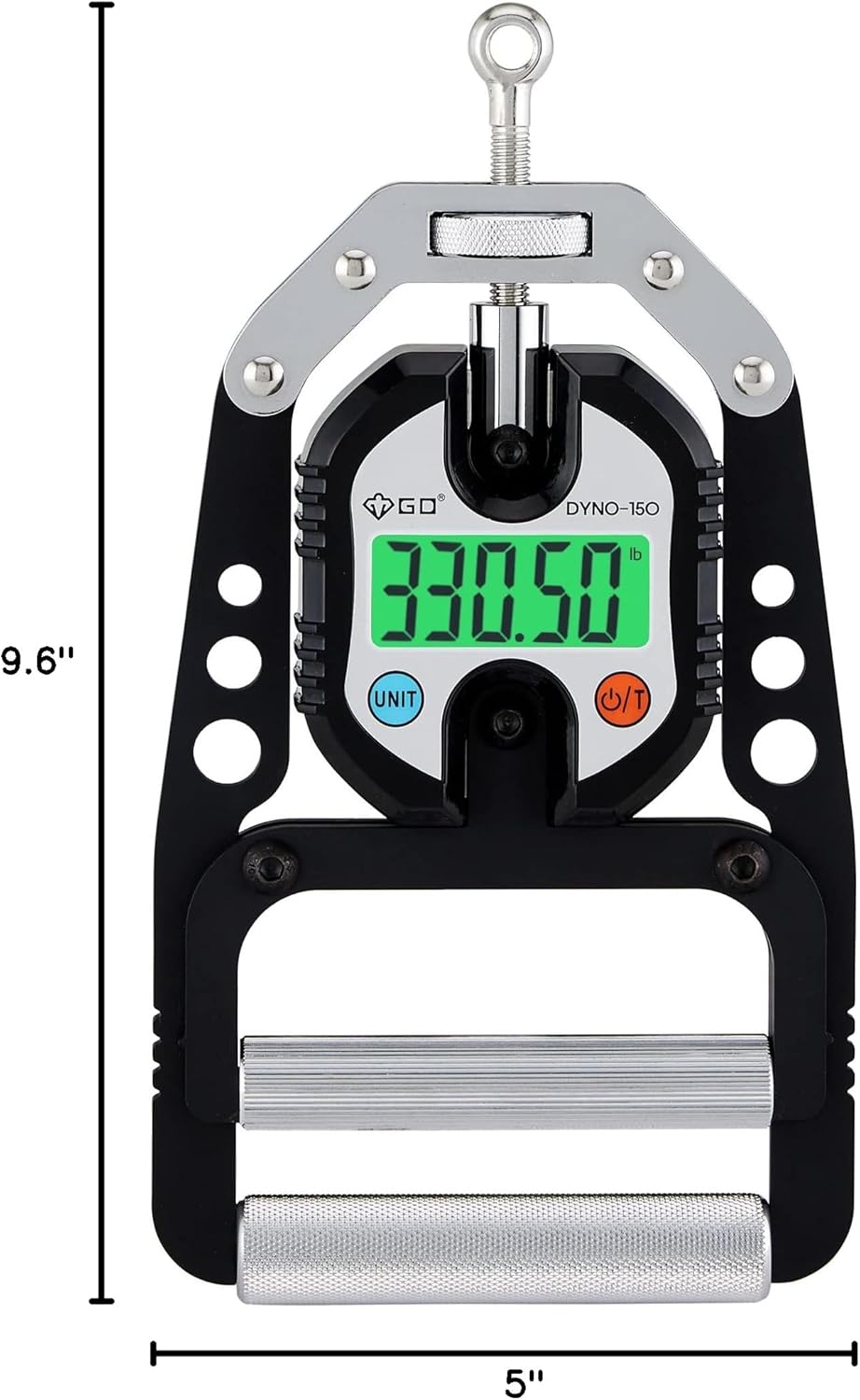 GD DYNO-200 Grip strength tester Digital Hand Dynamometer 440 Lbs | 200kg Hand Strength Tester, Grip Strength Measure, Forearm Exerciser, Arm wrestling training equipment, Gripper strengthener