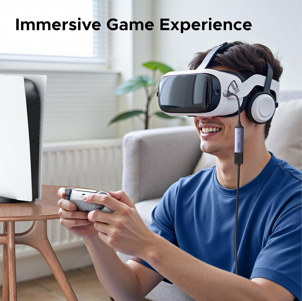 UGREEN 2K@30Hz 1080P 60FPS Video Capture Card 4K Input HDMI to USB 3.0 | 4K HDMI Input, Low Latency, Capture Card for Streaming Game Recording Compatible with Switch 2 Xbox PS4 PS5 PC Camera Usb C