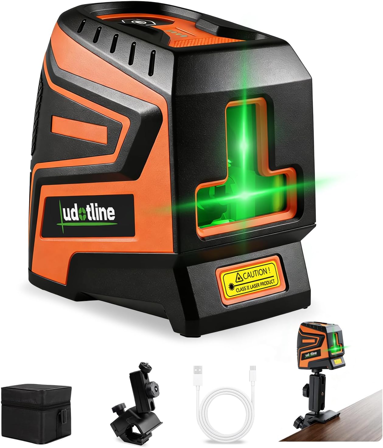 Pocket Cross-line lasers level Green L90 lazer leveler tools | Compact and Durable, Self-Leveling with Pendulum Lock, Withstands 4-FT Drops, Ideal for Picture Hanging, Cabinets, Tile, DIY