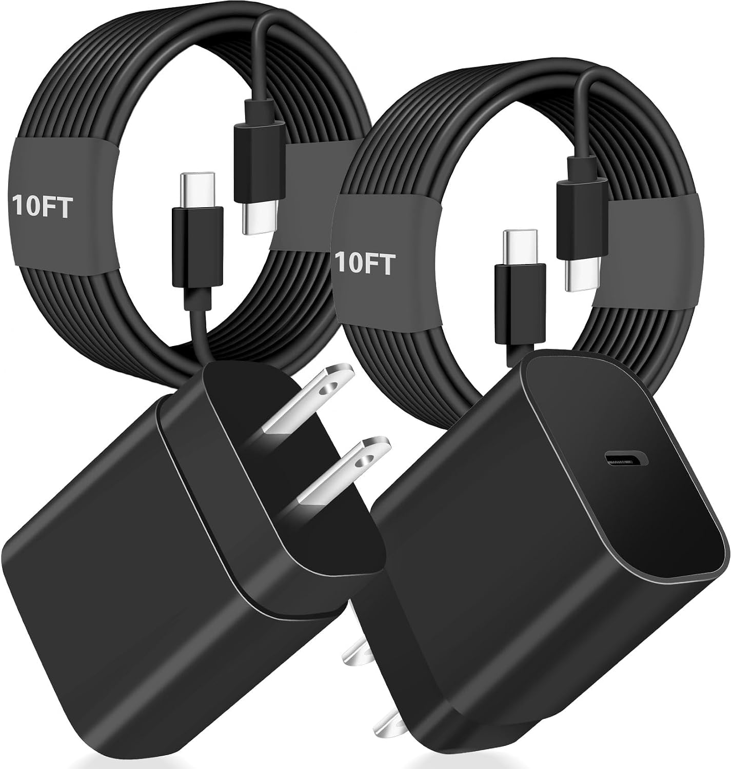 Samsung Super Fast Charger,25W Samsung Charger Fast Charging Block,2Pack Type C Android Phone Charger,USB C Cable for Samsung Galaxy S26 Ultra/S26+/S25/S24 FE/S23/S22/S21/A14/A54/Z Fold 7/6/Z Flip 7/6
