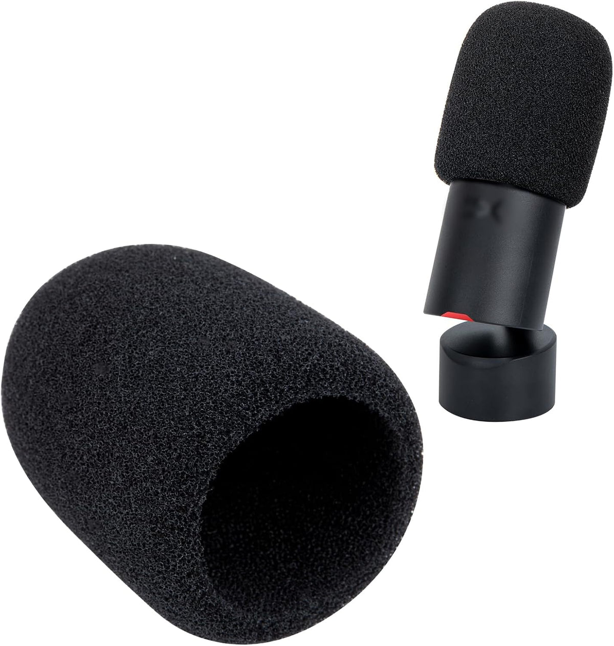 For HyperX SoloCast White Boom Arm - White Mic Arm Compatible with Hyper x SoloCast, Microphone Boom Arm with Pop Filter, Improve Sound Quality, White Mic Boom Arm for Hyperx SoloCast by SUNMON