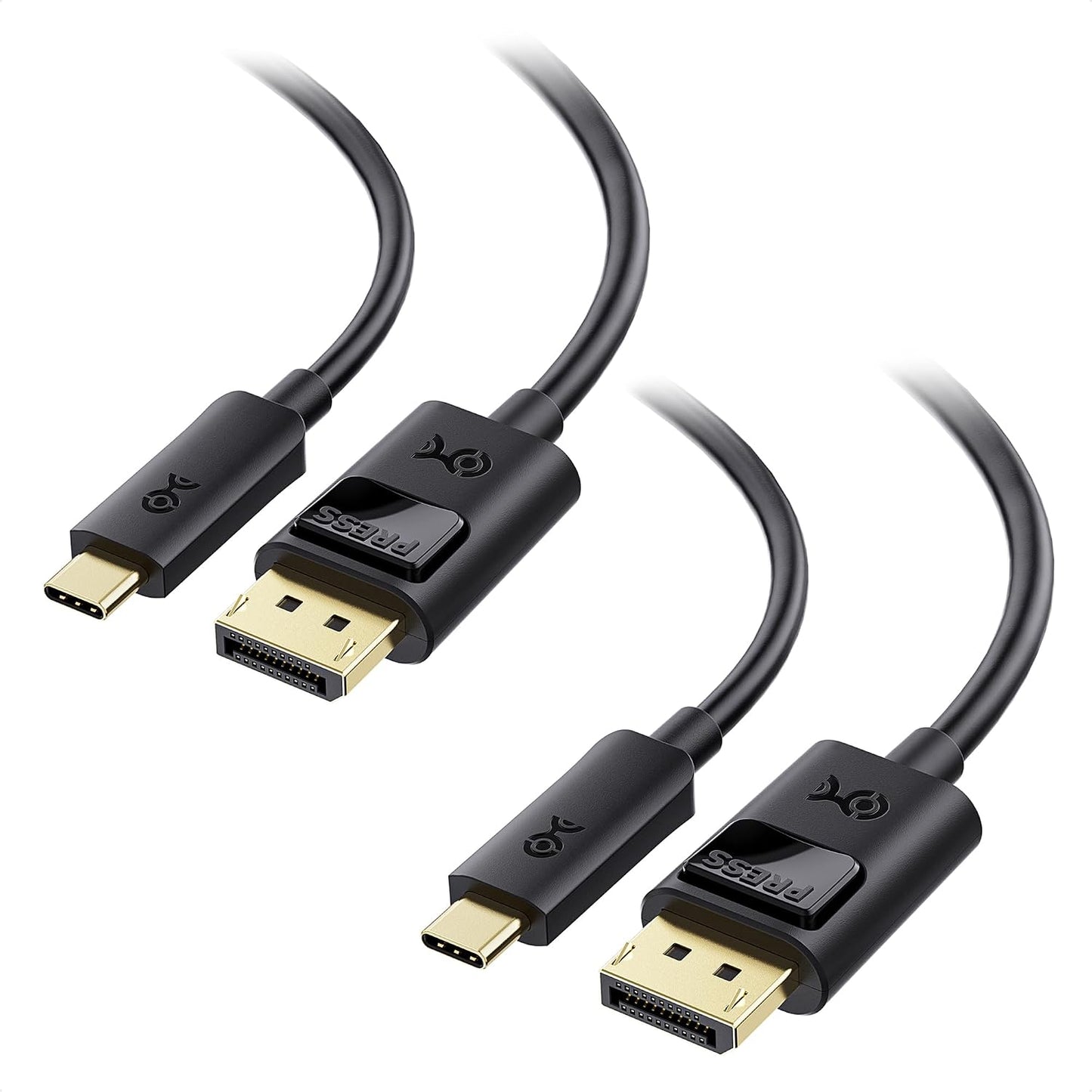 Cable Matters Unidirectional USB C to DisplayPort 1.4 Cable, 6ft | 8K@60Hz / 4K@240Hz, Not for Portable USB C Monitors, Thunderbolt 4 to DisplayPort Cable