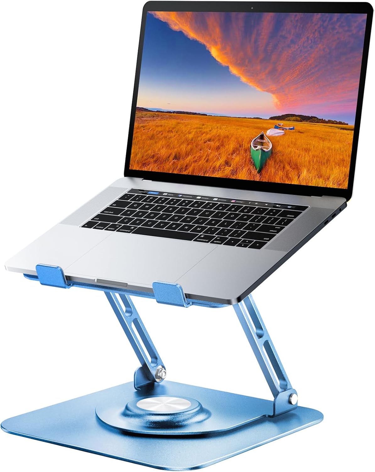 Laptop Stand for desk(360°Rotating),Aluminum laptop Riser for 10-16"Laptops