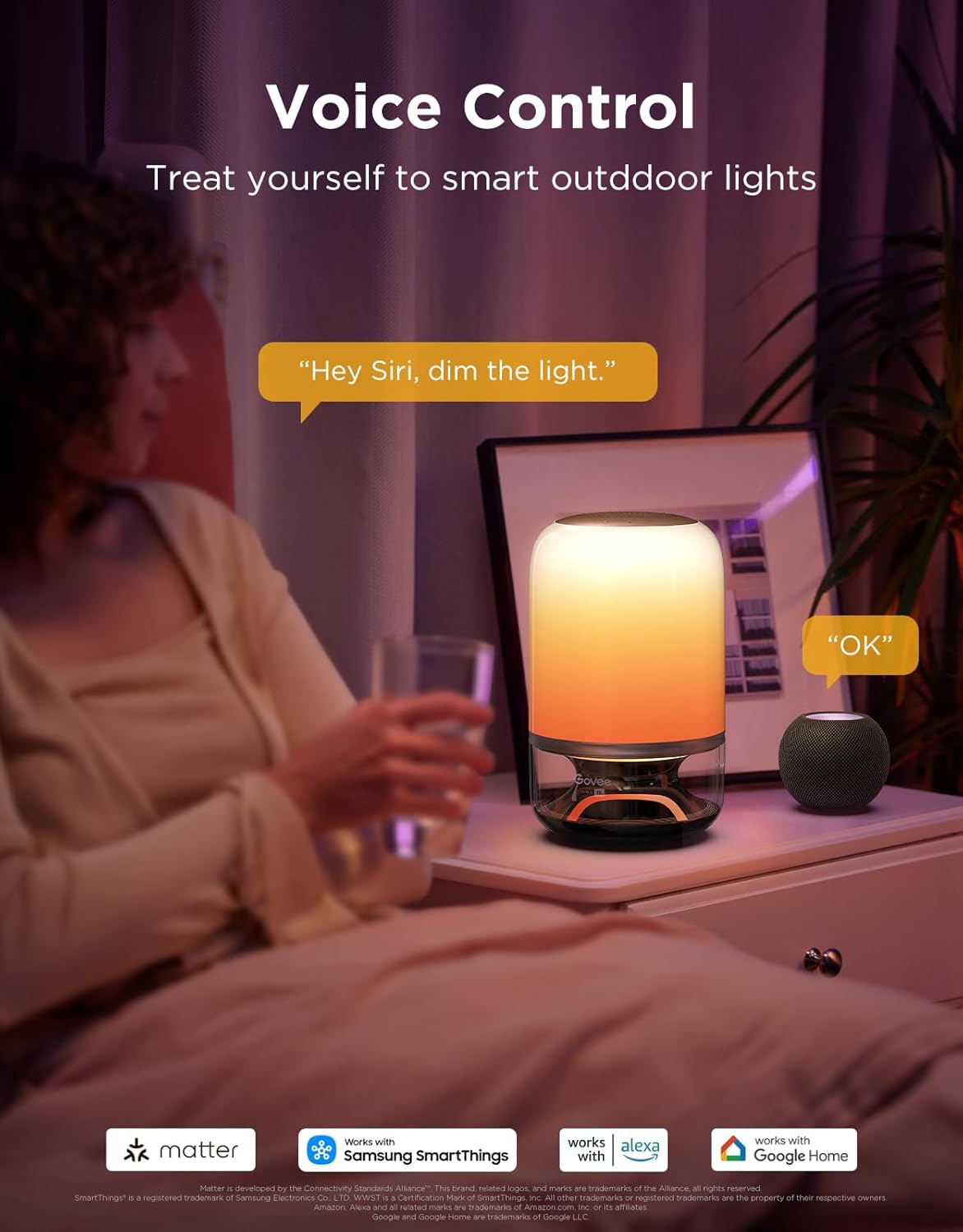 Govee Table Lamp 2 Pro x Sound by JBL, Cordless Table Lamp with Speaker | Music-Light Sync, 16 Music Modes & 100+ Scene Modes, Work with Matter, Customized Smart Rechargeable Table Lamp for Bedroom