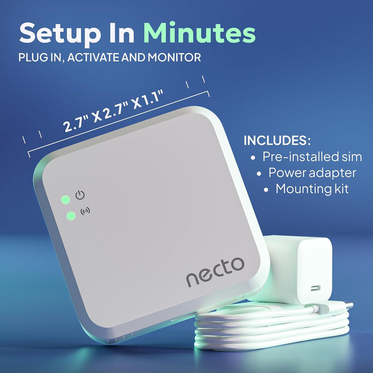 RV Pet Temperature Monitor, 4G Cellular, Real-Time App Notifications
