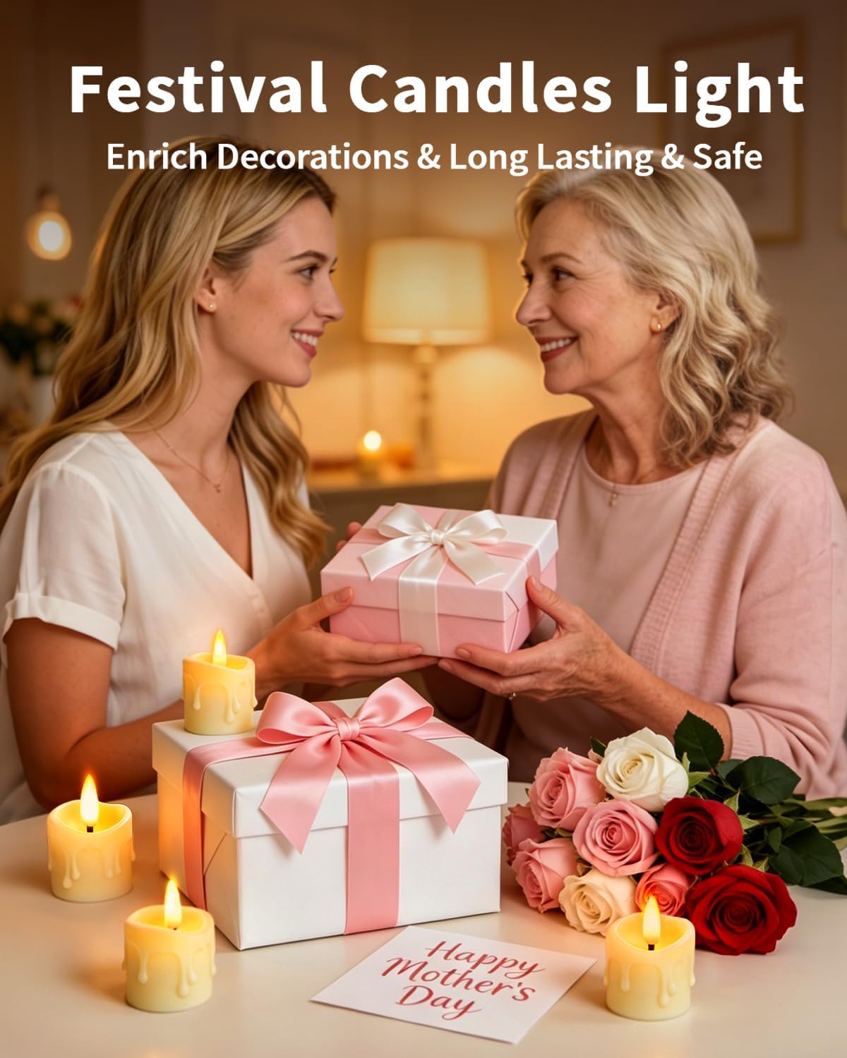 6 Pack Rechargeable Flameless Candles with Remote Timer | 1.5"x2" LED Tea Lights Flickering Small Candles Battery Operated Votive Fake Candles for Halloween Wedding Party Table Decor