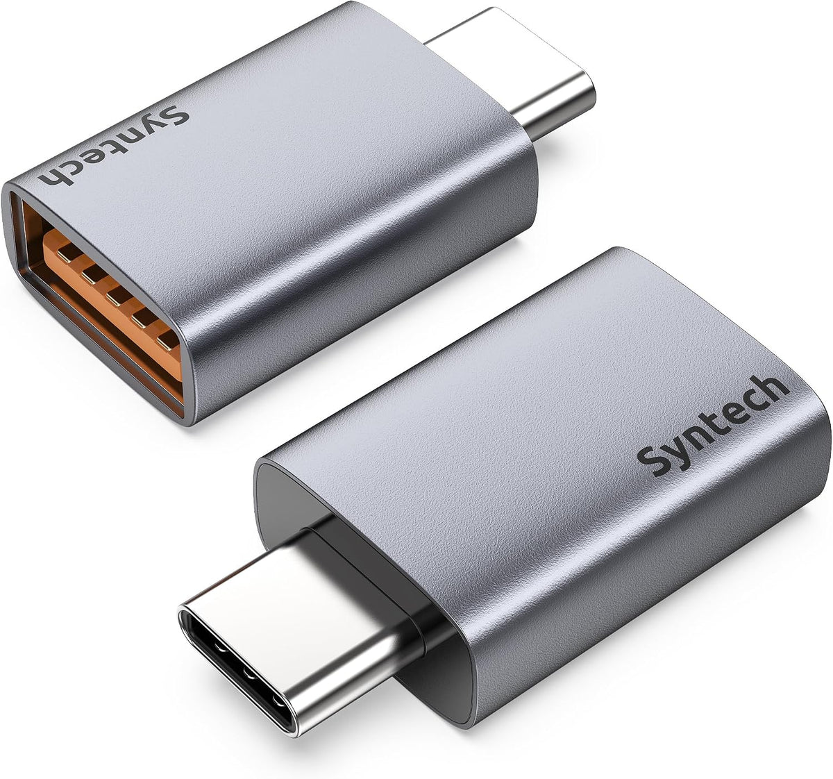 Syntech USB C to USB Adapter 2-Pack, 10Gbps Type C Male to USB 3.2 Female