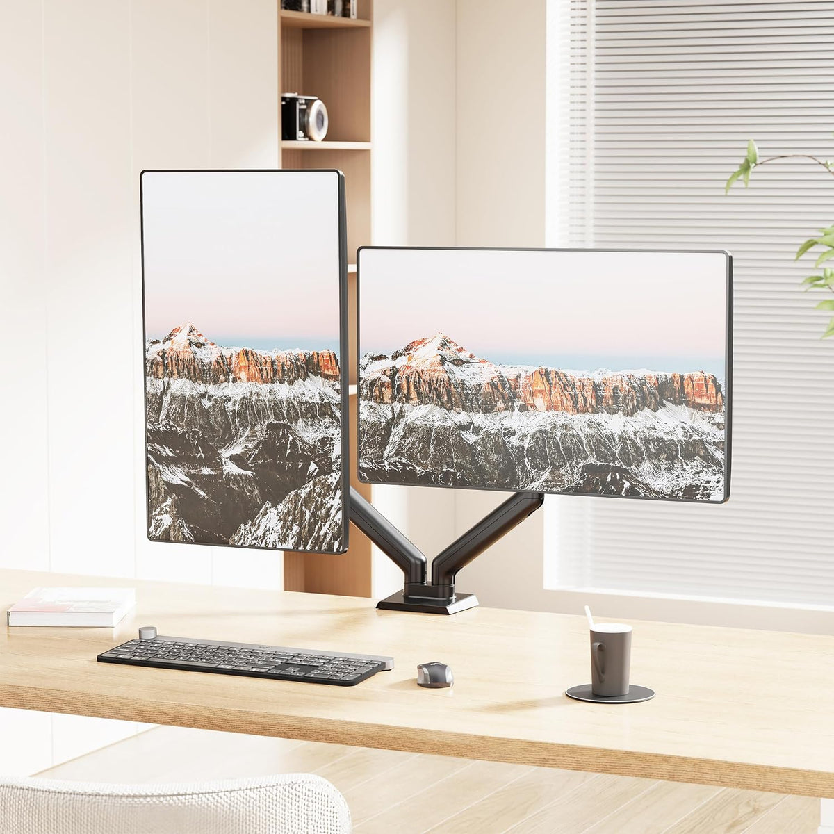 Mount-It! Dual Monitor Mount, 17-32", 19.8 lbs Each