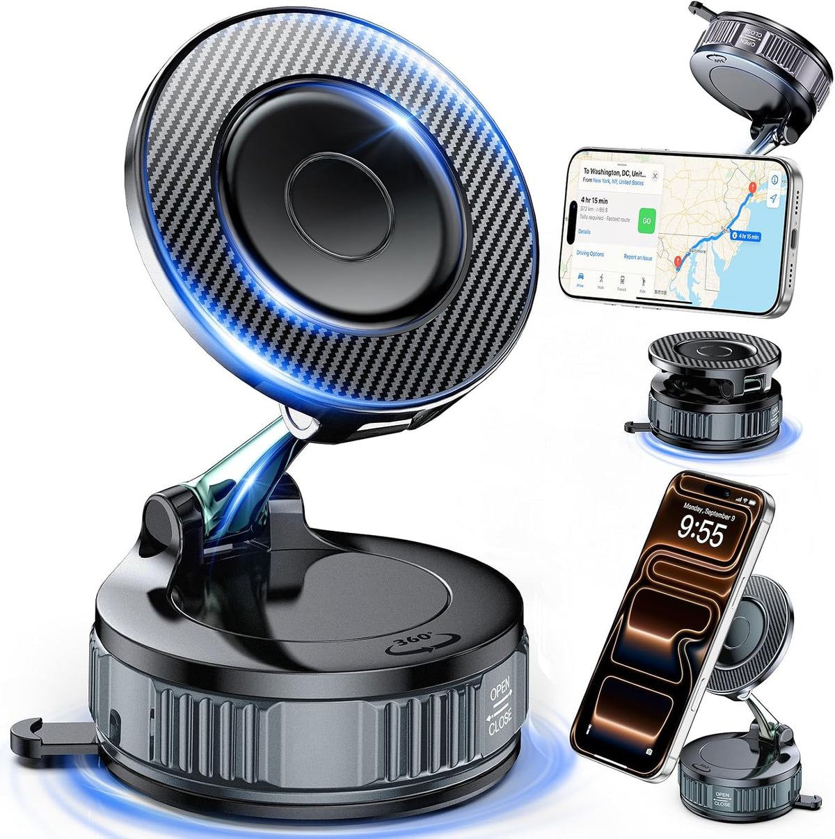 3 in 1 Wireless Charger Station for Galaxy S26 Ultra S25 S24, Foldable