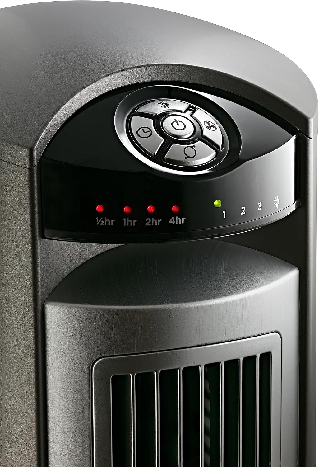 Lasko Oscillating Tower Fan with Remote - 42" - T42951 - Silver | Quiet Standing Fan for Bedroom, Office, and Home, 3 Speeds, Timer, Powerful Cooling Air, Nighttime setting, Space-Saving