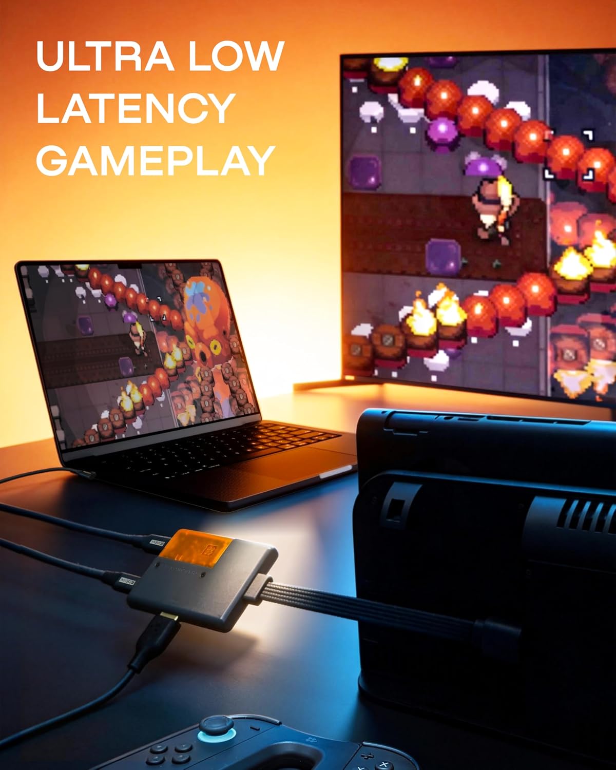 GENKI ShadowCast 3 Pro 4K60 Capture Card HDMI Passthrough USB-C | Zero-latency HDMI passthrough, 1440p120 & 1080p240 support, USB-C, OBS ready, and works with consoles, cameras, and laptops