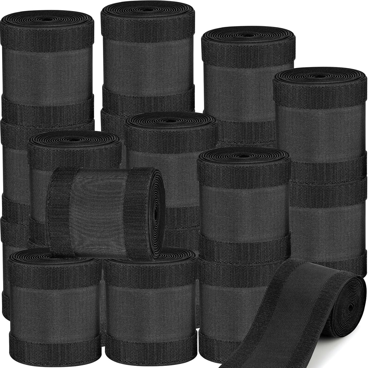 WILLBOND Carpet Cord Cover Cable Protector Floor Cover Cable Protector Management Only for Commercial Office Carpet(19.69 ft,Black)