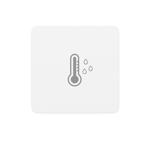 THIRDREALITY Zigbee Temperature and Humidity Sensor Lite,Smart Thermometer and Hygrometer, Hub Required,Compatible with Echo Devices with Zigbee Hub Built-in,Home Assistant,SmartThings,Homey,Hubitat