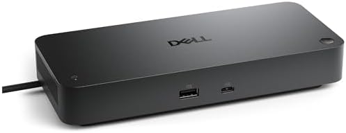 Dell Pro Smart Dock SD25 130W USB C Docking Station, 4 Display (Black) | Up to 130W Pd, Supports 4 Displays, 2.5gbe, 4x USB-a Plus USB-C, Remote Firmware Updates