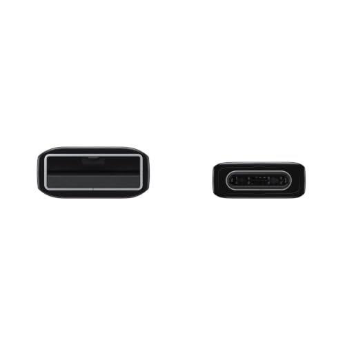 USB A to C Cable - 1.5m - Black - Samsung