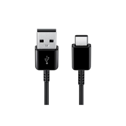 USB A to C Cable - 1.5m - Black - Samsung