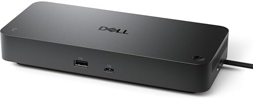 Dell Pro Thunderbolt 4 Smart Dock SD25TB4 – USB-C Station 130W, 4 Displays 4K, 2X DP 1.4, HDMI 2.1, 2X Thunderbolt 4, 2.5GbE, Wi-Fi, Sustainable Design