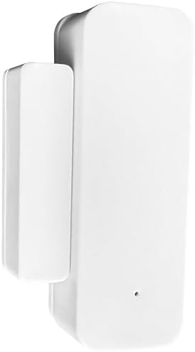 UHPPOTE Smart Door Window Contact Sensor 2.4GHz WiFi Wireless Detector | Tuya App Notification, No Hub Required, Compatible with Alexa Google Assistant