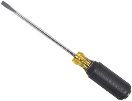 Klein Tools 605-6B Wire Bending Cabinet Tip Screwdriver 6-Inch, Made in USA