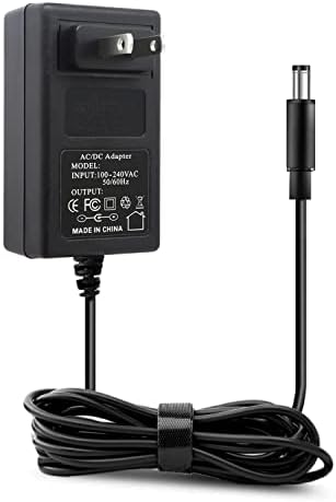 15V 3A Power Supply Adapter Charger Switching Converter Adapter, (Input AC 100V-240V, Output DC 15 Volt 3 Amp 45 Watt), Round Barrel Plug 5.5mm x 2.1mm & 2.5mm Tip Center Positive - 3.3ft Long Cord