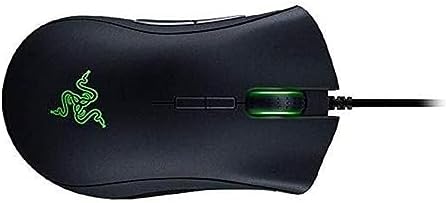 Razer DeathAdder Elite Gaming Mouse: 16,000 DPI Optical Sensor - Chroma RGB Lighting - 7 Programmable Buttons - Mechanical Switches - Rubber Side Grips - Matte Black