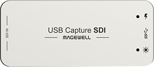 Magewell USB Capture SDI Gen 2 – 1 Channel SDI to USB Video/Audio Capture Device, Up to 1080p60 Recording (32070, Replaces XI100DUSB-SDI)