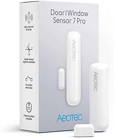 Aeotec ZWA012 Z-Wave Plus v2 Door / Window Sensor 7 Pro, Gen7