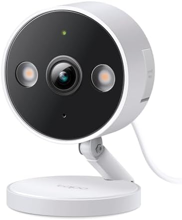 Tapo 2K+ Indoor/Outdoor Wired Security Camera, Baby Monitoring, C120