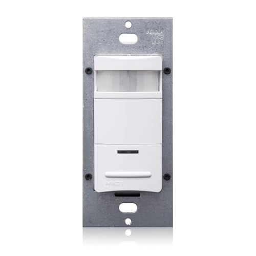 Leviton Decora Pir Wall Switch Occupancy Sensor, ODS06-IDW, WhiteWhite