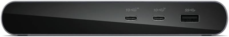 Lenovo 40B30090US Docking Station USB-C Universal Business Dock, Dual Display: Includes USB-C Cable + Power Adapter + Zoomspeed Display Port Cable + Zoomspeed HDMI Cable + AOM Cleaning Cloth