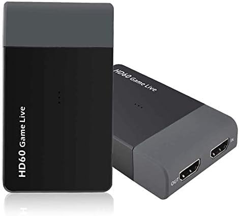 Y&H USB3.0 HDMI Game Capture Card Audio Video 4K 30P/1080P 120fps Record and Live Streaming,HDMI Capture Device for Nintendo Switch PS5 PS4 Xbox One 360 Wii U,Windows Linux Os X System