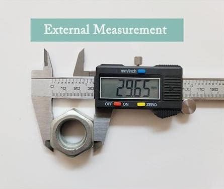 Digital Caliper, Electronic Digital Calipers, 0-6" Calipers Measuring Tool | Stainless Steel Construction with Large LCD Screen, Auto-Off Feature for 3D Printing,Inch and Millimeter Conversion