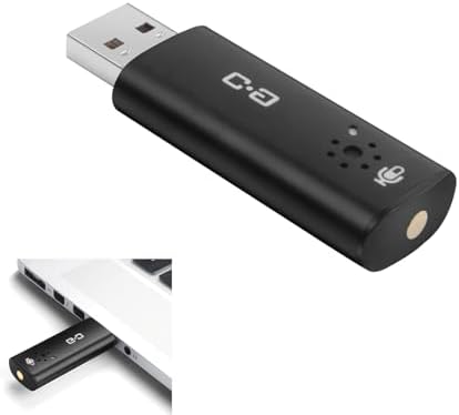 Upgrade USB Microphone with Touch Mute for Laptop & Desktop Computer | Plug-and-Play Condenser Mic with Mute LED Indicator, Clear Audio for Calls, Meetings, Study & Travel