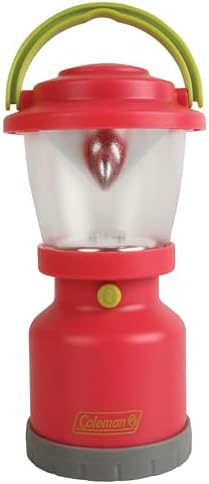 Coleman Kids Adventure Mini LED Lantern, Handheld Children's Lantern with Lifetime LED Bulbs, 16 Hrs Run Time, Water-Resistant Design (Colors May Vary)