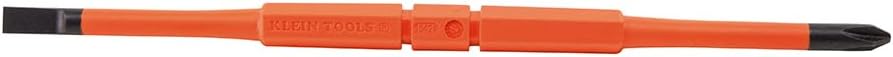 Klein Tools 13157 Insulated Screwdriver Blades, Interchangeable Single-End Replacement Blades for Klein Insulated Screwdrivers, 3-Pack