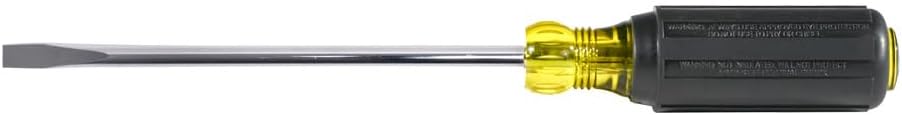 Klein Tools 605-6B Wire Bending Cabinet Tip Screwdriver 6-Inch, Made in USA