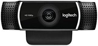 Logitech 1080p Pro Stream Webcam for HD Video Streaming and Recording at 1080p 30FPS (Renewed)