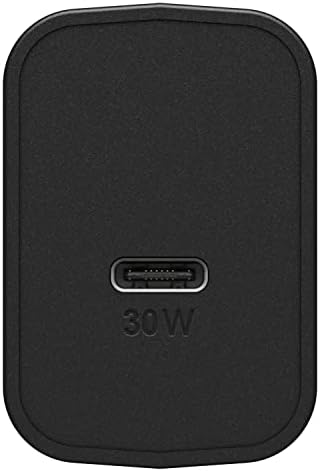 OtterBox USB-C Wall Charger, 30W + OtterBox USB C-C 1M Cable - Black Shimmer