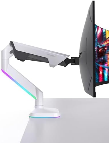 Modernsolid Dual Monitor Arm Desk Mount for Two 17-32 Inch Screens