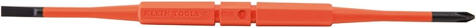 Klein Tools 13157 Insulated Screwdriver Blades, Interchangeable Single-End Replacement Blades for Klein Insulated Screwdrivers, 3-Pack
