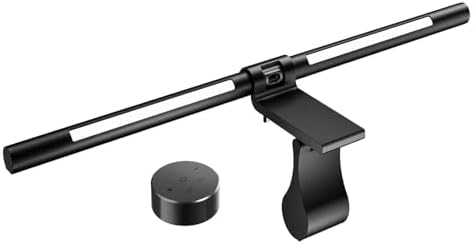 OOWOLF 20.1" Computer Monitor Light Bar with Remote Backlight CRI≥98
